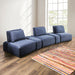 Stavanger Curved 3-Seater - U&U Home Budget Furniture (Carteret, NJ)