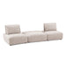 Stavanger 2-Seater w/ Square Ot - U&U Home Budget Furniture (Carteret, NJ)