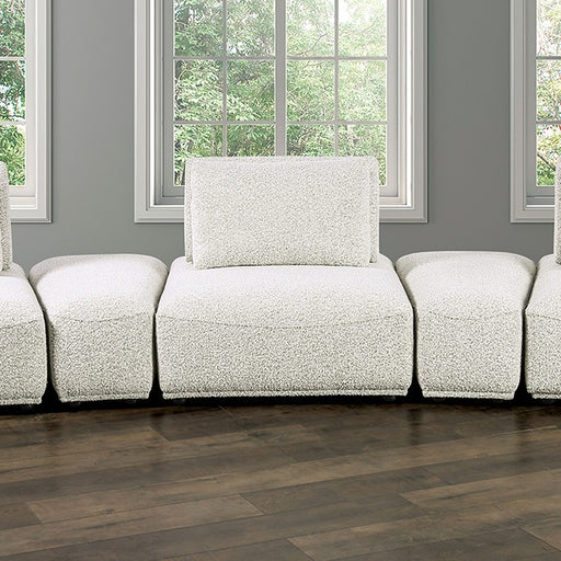 Stavanger Curved 3-Seater - U&U Home Budget Furniture (Carteret, NJ)