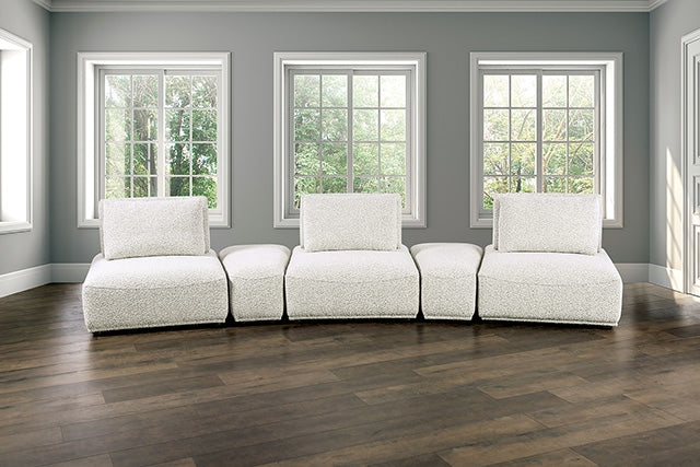 Stavanger Curved 3-Seater - U&U Home Budget Furniture (Carteret, NJ)