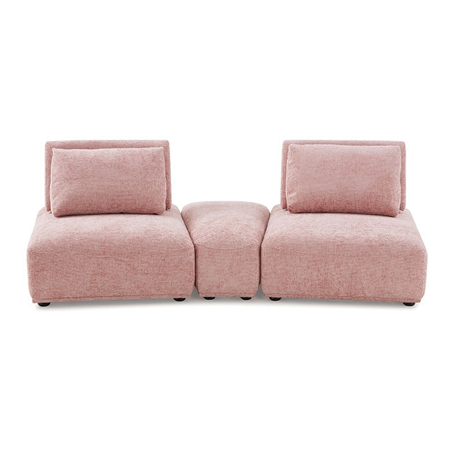 Stavanger Curved 2-Seater w/ Ot - U&U Home Budget Furniture (Carteret, NJ)