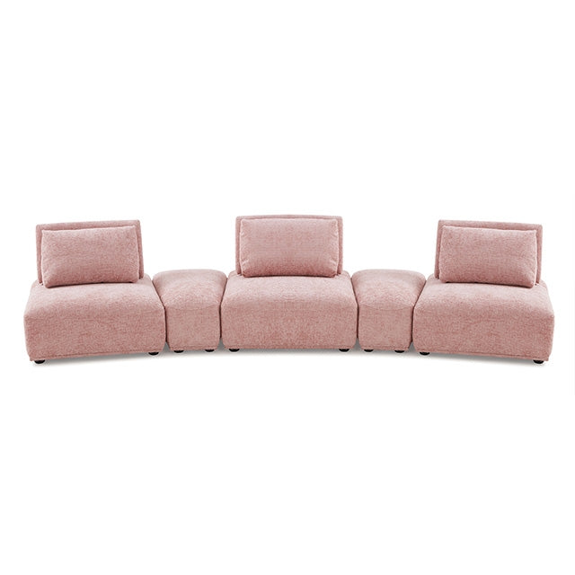 Stavanger Curved 3-Seater - U&U Home Budget Furniture (Carteret, NJ)