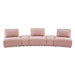 Stavanger Curved 3-Seater - U&U Home Budget Furniture (Carteret, NJ)