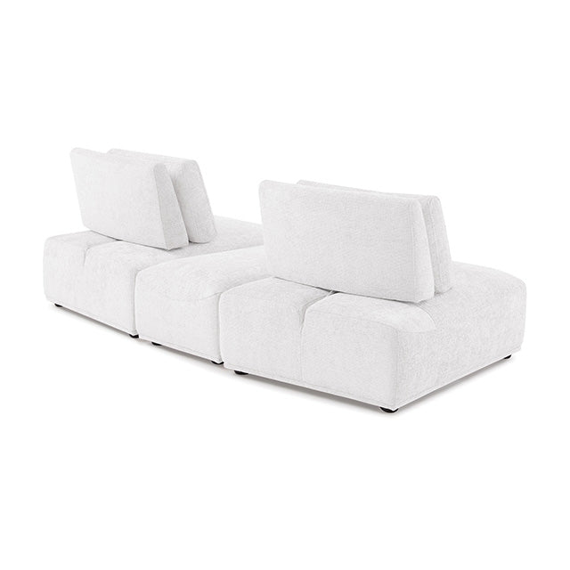 Stavanger Curved 2-Seater w/ Ot - U&U Home Budget Furniture (Carteret, NJ)