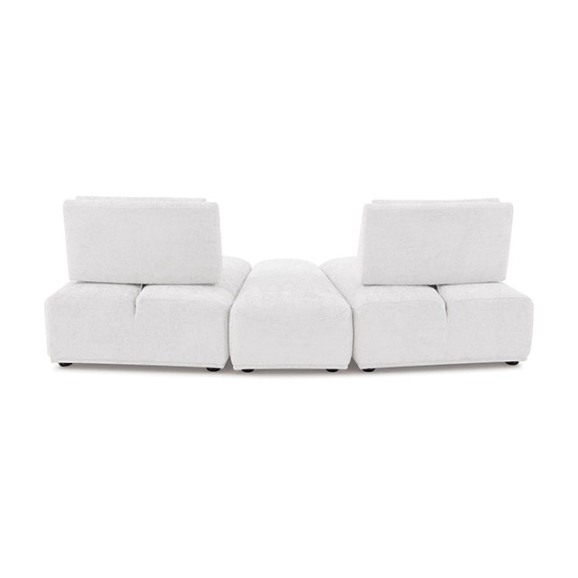 Stavanger Curved 2-Seater w/ Ot - U&U Home Budget Furniture (Carteret, NJ)