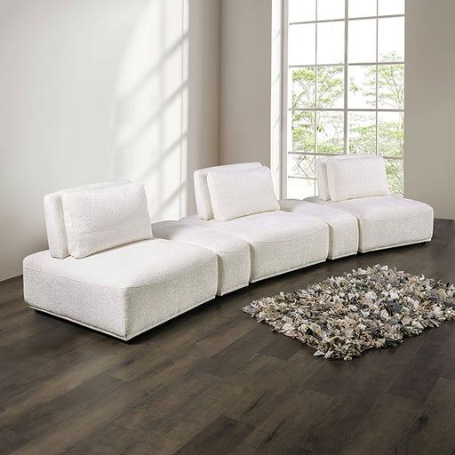 Stavanger Curved 3-Seater - U&U Home Budget Furniture (Carteret, NJ)