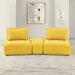 Stavanger Curved 2-Seater w/ Ot - U&U Home Budget Furniture (Carteret, NJ)
