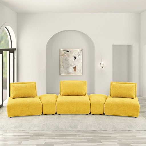 Stavanger Curved 3-Seater - U&U Home Budget Furniture (Carteret, NJ)