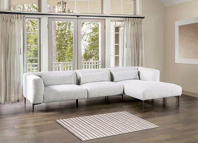Paderborn Sectional, Right Chaise - U&U Home Budget Furniture (Carteret, NJ)