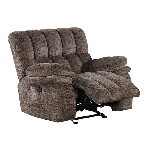 Hieronymus Glider Recliner Chair - U&U Home Budget Furniture (Carteret, NJ)