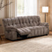 Hieronymus Manual Sofa Brown - U&U Home Budget Furniture (Carteret, NJ)