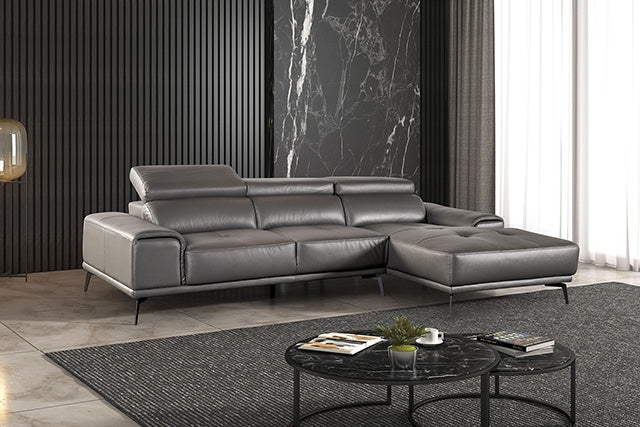 Vadso Sectional, Right Chaise - U&U Home Budget Furniture (Carteret, NJ)