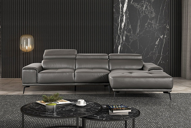 Vadso Sectional, Right Chaise - U&U Home Budget Furniture (Carteret, NJ)