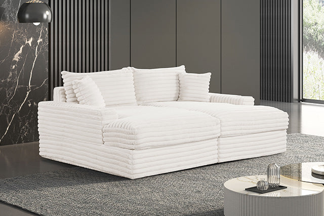 Tavedestrand Double Chaise Sofa - U&U Home Budget Furniture (Carteret, NJ)