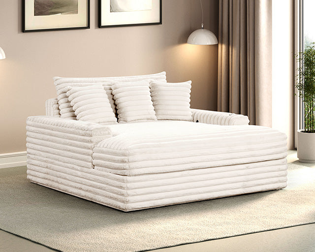 Veyrier 2 Arm Chaise - U&U Home Budget Furniture (Carteret, NJ)