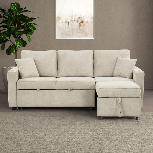 Kendal Sleeper Sofa Sectional - U&U Home Budget Furniture (Carteret, NJ)
