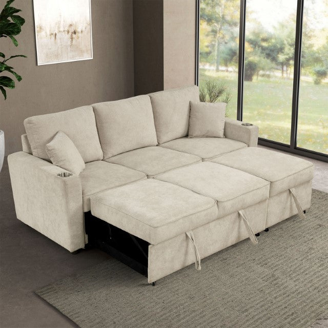 Kendal Sleeper Sofa Sectional - U&U Home Budget Furniture (Carteret, NJ)