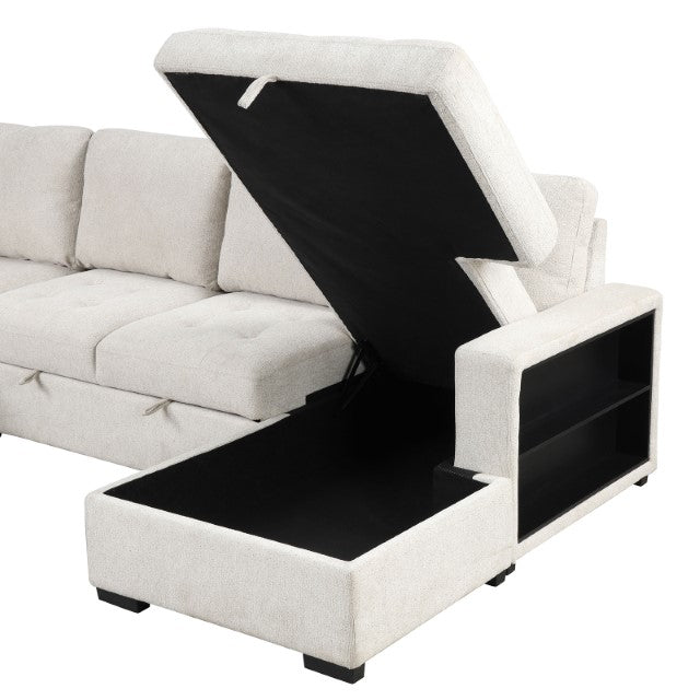 Stockwell Sleeper Sofa Sectional - U&U Home Budget Furniture (Carteret, NJ)