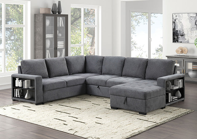 Stockwell Sleeper Sofa Sectional - U&U Home Budget Furniture (Carteret, NJ)