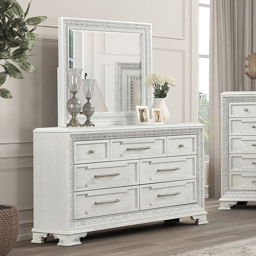 Stella Mia Dresser w/Jewelry Box - U&U Home Budget Furniture (Carteret, NJ)