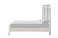 Stella Mia 4 Pc 5 Pc Queen Bedroom Set White & White - U&U Home Budget Furniture (Carteret, NJ)