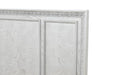 Stella Mia 4 Pc 5 Pc Queen Bedroom Set White & White - U&U Home Budget Furniture (Carteret, NJ)