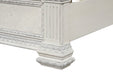 Promenade Bed Dark Brown & White - U&U Home Budget Furniture (Carteret, NJ)