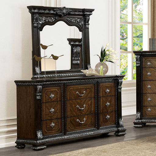 Promenade Dresser w/Jewelry Box - U&U Home Budget Furniture (Carteret, NJ)