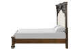 Promenade Bed Dark Brown & White - U&U Home Budget Furniture (Carteret, NJ)
