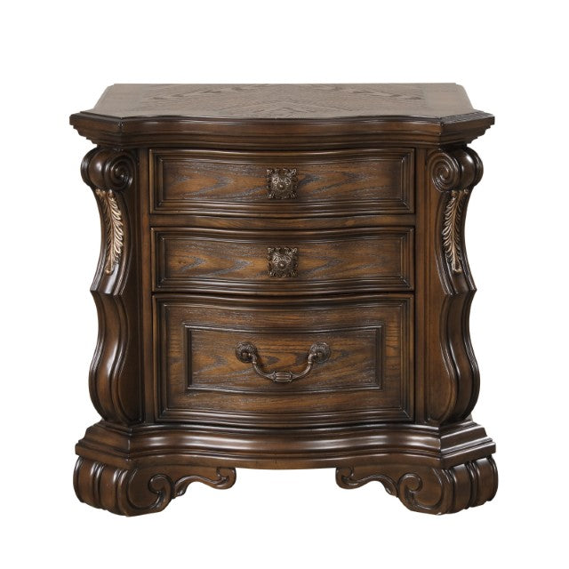 Leovanni Nightstand - U&U Home Budget Furniture (Carteret, NJ)