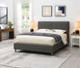Stavern Bed Black & Grey - U&U Home Budget Furniture (Carteret, NJ)