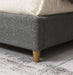 Stavern Bed Black & Grey - U&U Home Budget Furniture (Carteret, NJ)