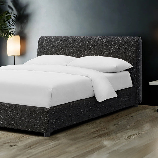 Vertham Bed Black & White - U&U Home Budget Furniture (Carteret, NJ)