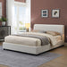 Vertham Bed Black & White - U&U Home Budget Furniture (Carteret, NJ)