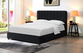 Traverso Bed Black & White - U&U Home Budget Furniture (Carteret, NJ)