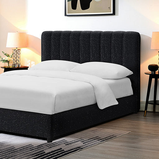 Traverso Bed Black & White - U&U Home Budget Furniture (Carteret, NJ)