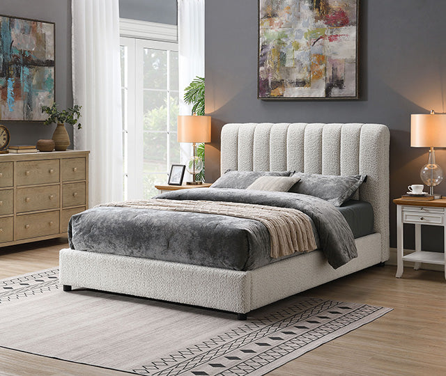 Traverso Bed Black & White - U&U Home Budget Furniture (Carteret, NJ)