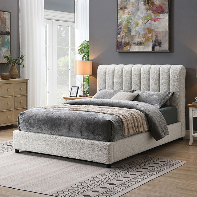 Traverso Bed Black & White - U&U Home Budget Furniture (Carteret, NJ)