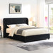 Laverni Bed Black, Grey & White - U&U Home Budget Furniture (Carteret, NJ)