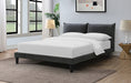 Verwood Bed Gray & Light Gray - U&U Home Budget Furniture (Carteret, NJ)