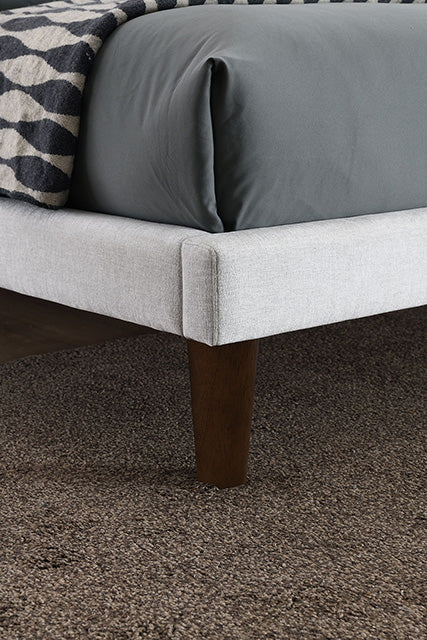 Verwood Bed Gray & Light Gray - U&U Home Budget Furniture (Carteret, NJ)