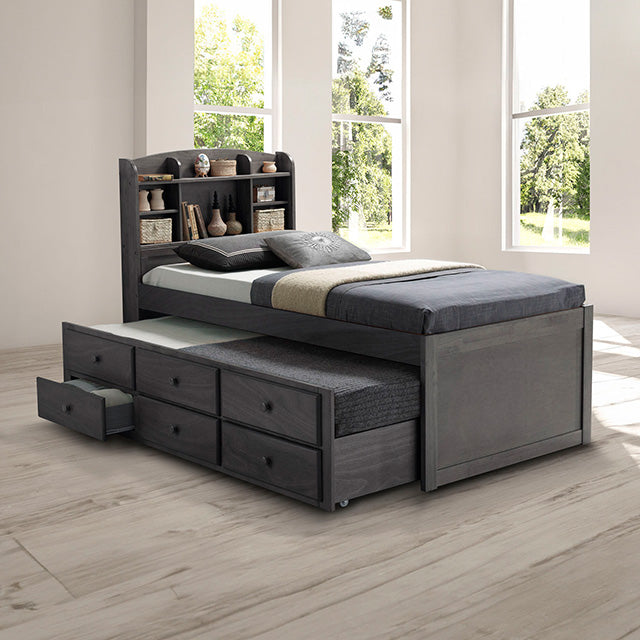 Troutdale Captain Bed - U&U Home Budget Furniture (Carteret, NJ)