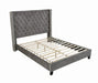 Ryleigh Bed Black, Grey, & Navy - U&U Home Budget Furniture (Carteret, NJ)