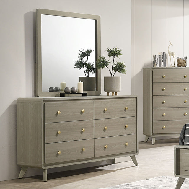 Rainier Mirror - U&U Home Budget Furniture (Carteret, NJ)