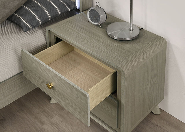 Rainier Nightstand - U&U Home Budget Furniture (Carteret, NJ)