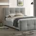 Merced Bed Gray & Ivory - U&U Home Budget Furniture (Carteret, NJ)