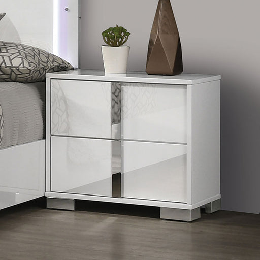 Sinistra Night Stand - U&U Home Budget Furniture (Carteret, NJ)