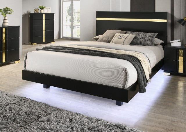 Lillestrom Queen Bedroom Set - U&U Home Budget Furniture (Carteret, NJ)