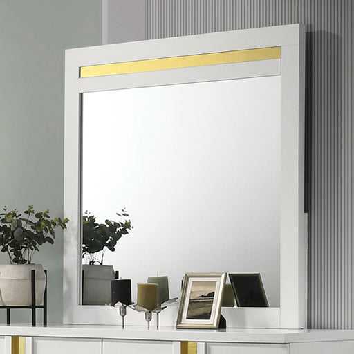 Lillestrom Mirror - U&U Home Budget Furniture (Carteret, NJ)