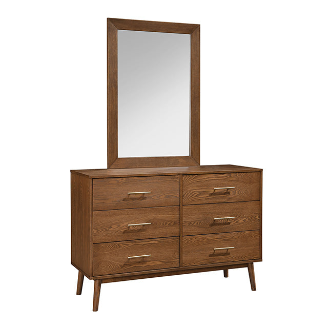 Tromso Mirror w/ Support - U&U Home Budget Furniture (Carteret, NJ)